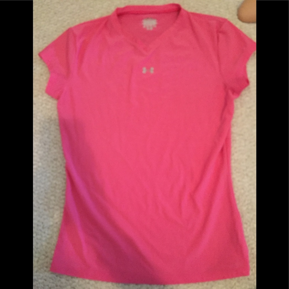 Under Armour women’s pink s/s top $24.99 retail M